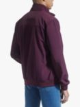 Lyle & Scott Mesh Backed Funnel Neck Jacket, Z562 Burgundy