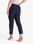 chesca Slim Leg Trousers, Deep Blue