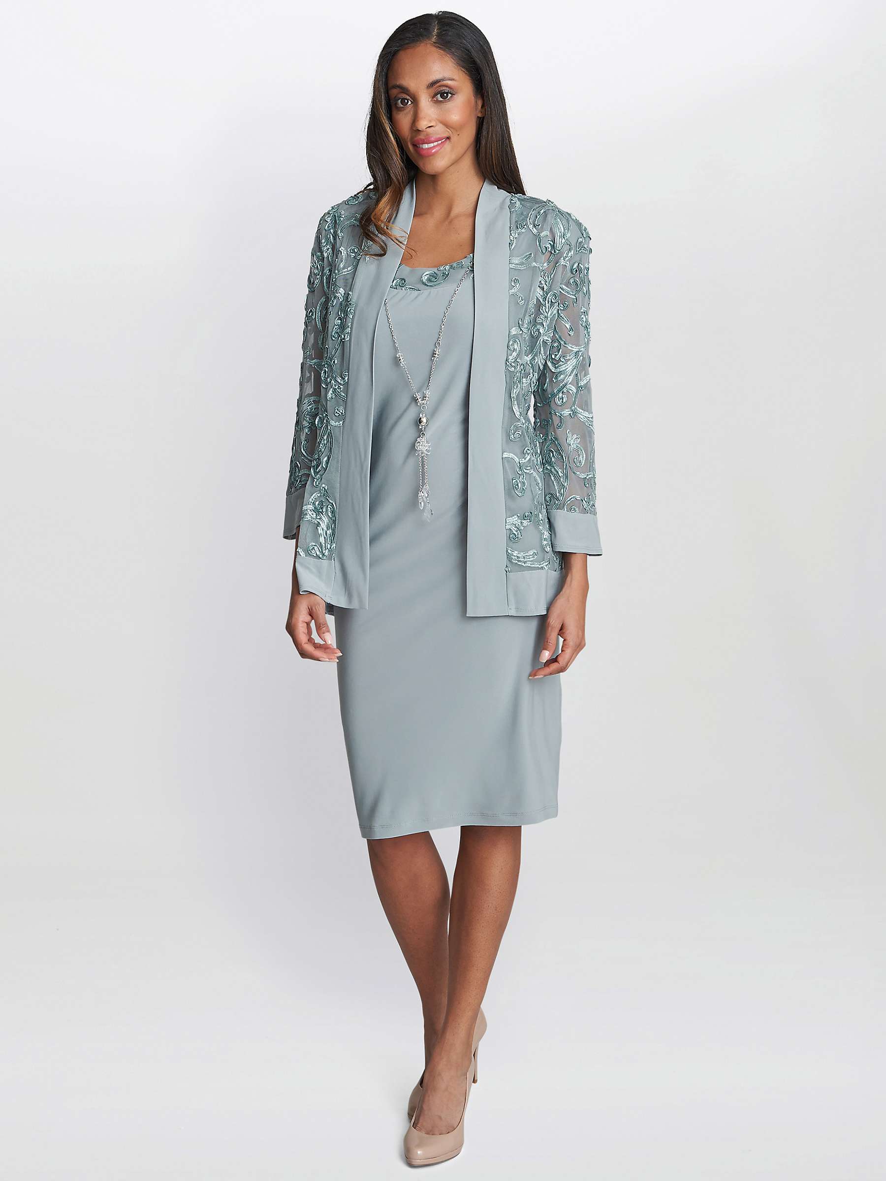 Buy Gina Bacconi Beverley Dress and Jacket Set Online at johnlewis.com