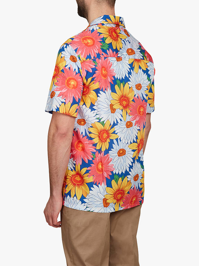 Simon Carter Flower Short Sleeved Shirt, Multi