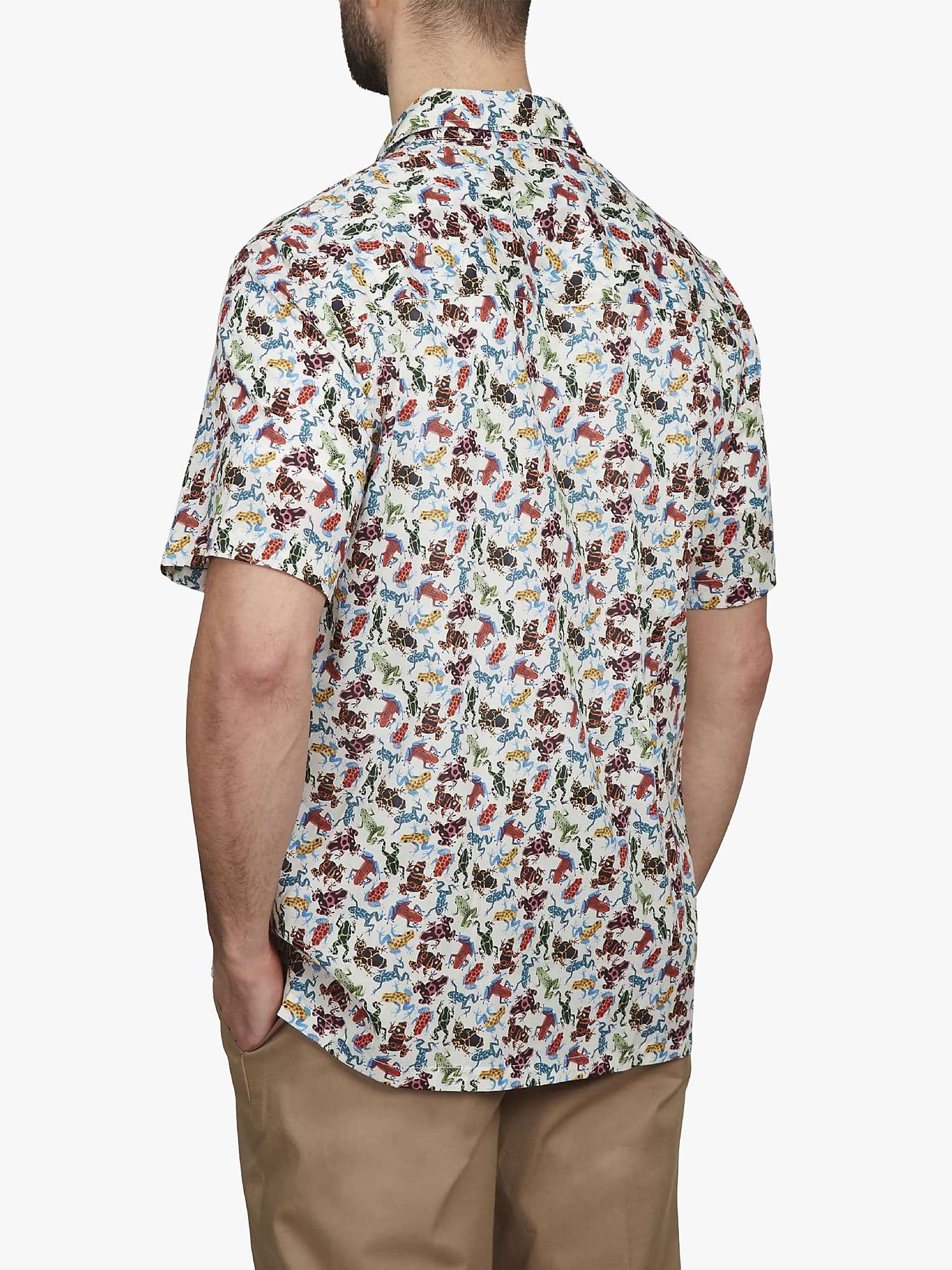 Buy Simon Carter Dart Frogs Short Sleeve Shirt Online at johnlewis.com