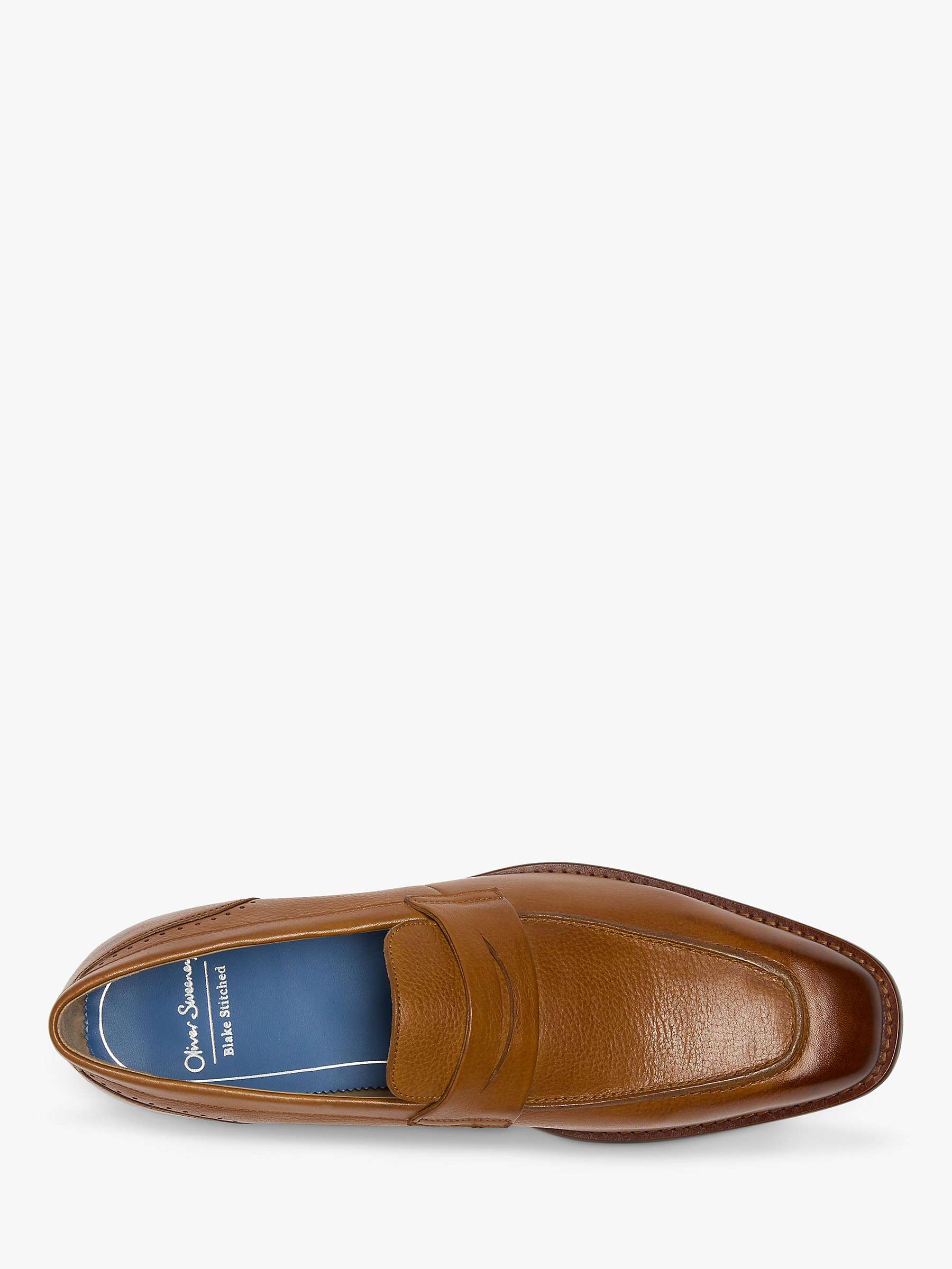 Buy Oliver Sweeney Buckland Leather Loafer, Tan Online at johnlewis.com