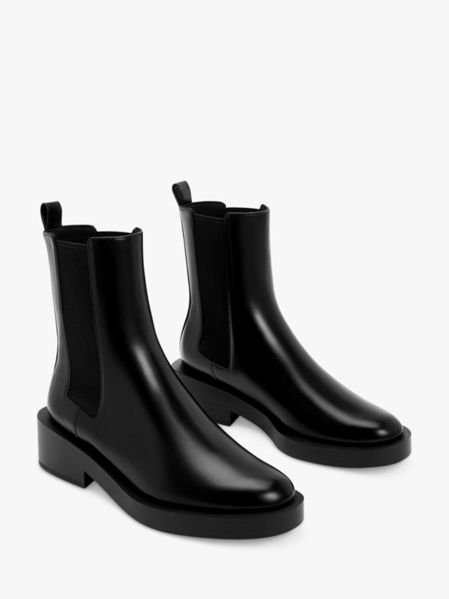 CHARLES & KEITH Chelsea Boots, Black, 3