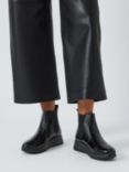 John Lewis Pollines Comfort Leather Chelsea Boots
