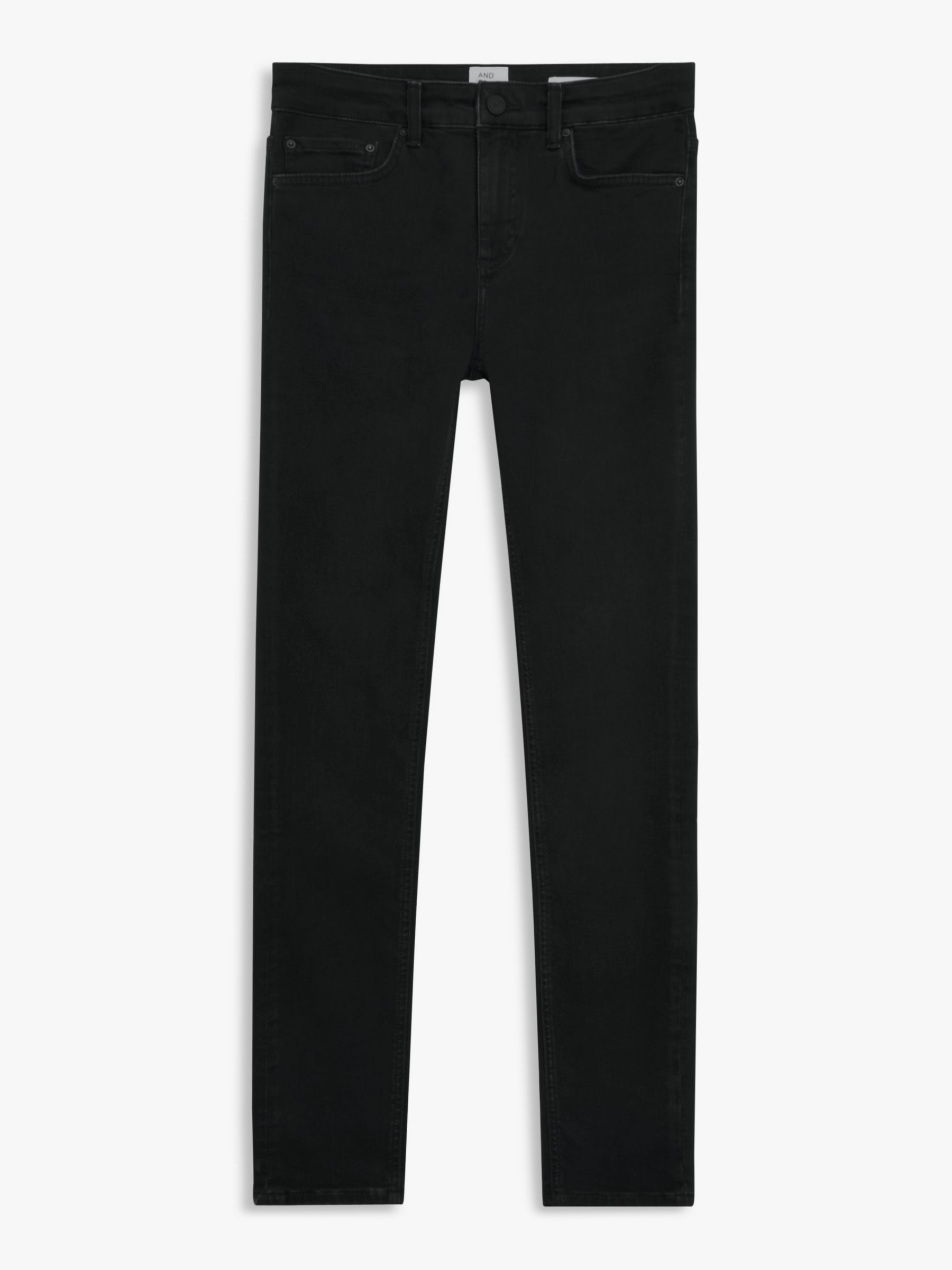 AND/OR Abbot Kinney Skinny Jeans, Washed Black, 34