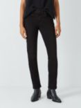 AND/OR Silverlake Straight Cut Jeans, Washed Black