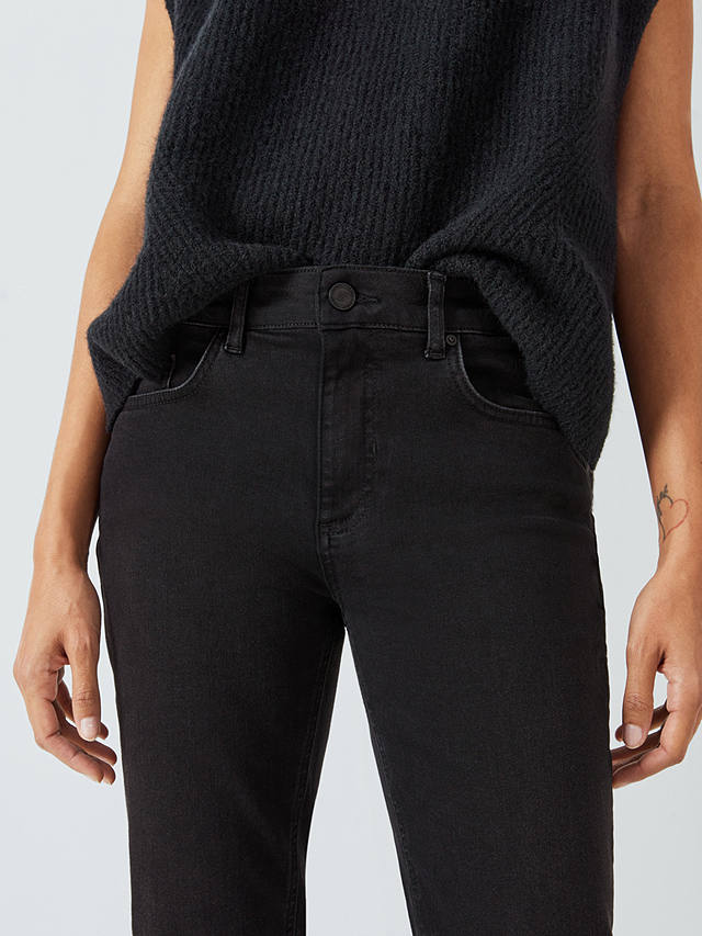 AND/OR Silverlake Straight Cut Jeans, Washed Black