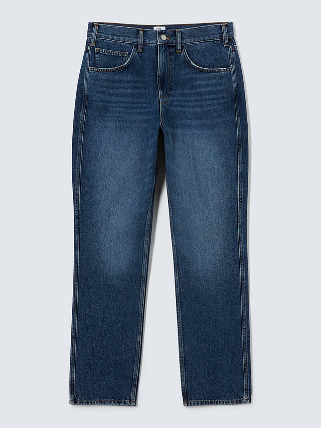 AND/OR Melrose Straight Cut Jeans, Dark Blue Wash