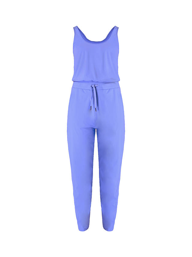 Sweaty Betty Explorer Sleeveless Jumpsuit 29'', Cornflower Blue at John ...