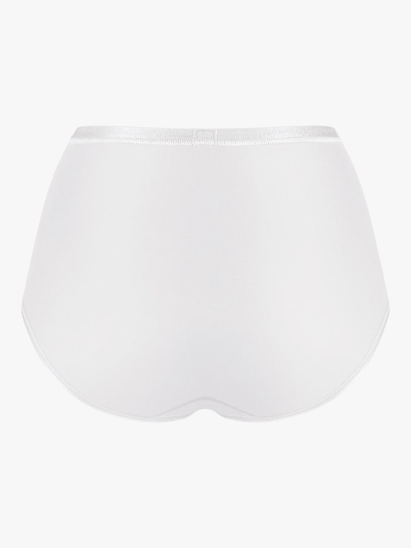 Sloggi ROMANCE X 4 White - Free delivery  Spartoo NET ! - Underwear  Knickers/panties Women USD/$46.00