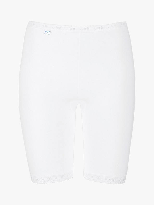 sloggi Basic+ Long Shorts Knickers, White