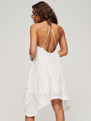 Superdry All Lace Midi Dress, Off White