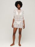 Superdry Beach Cover Up Lace Mini Dress