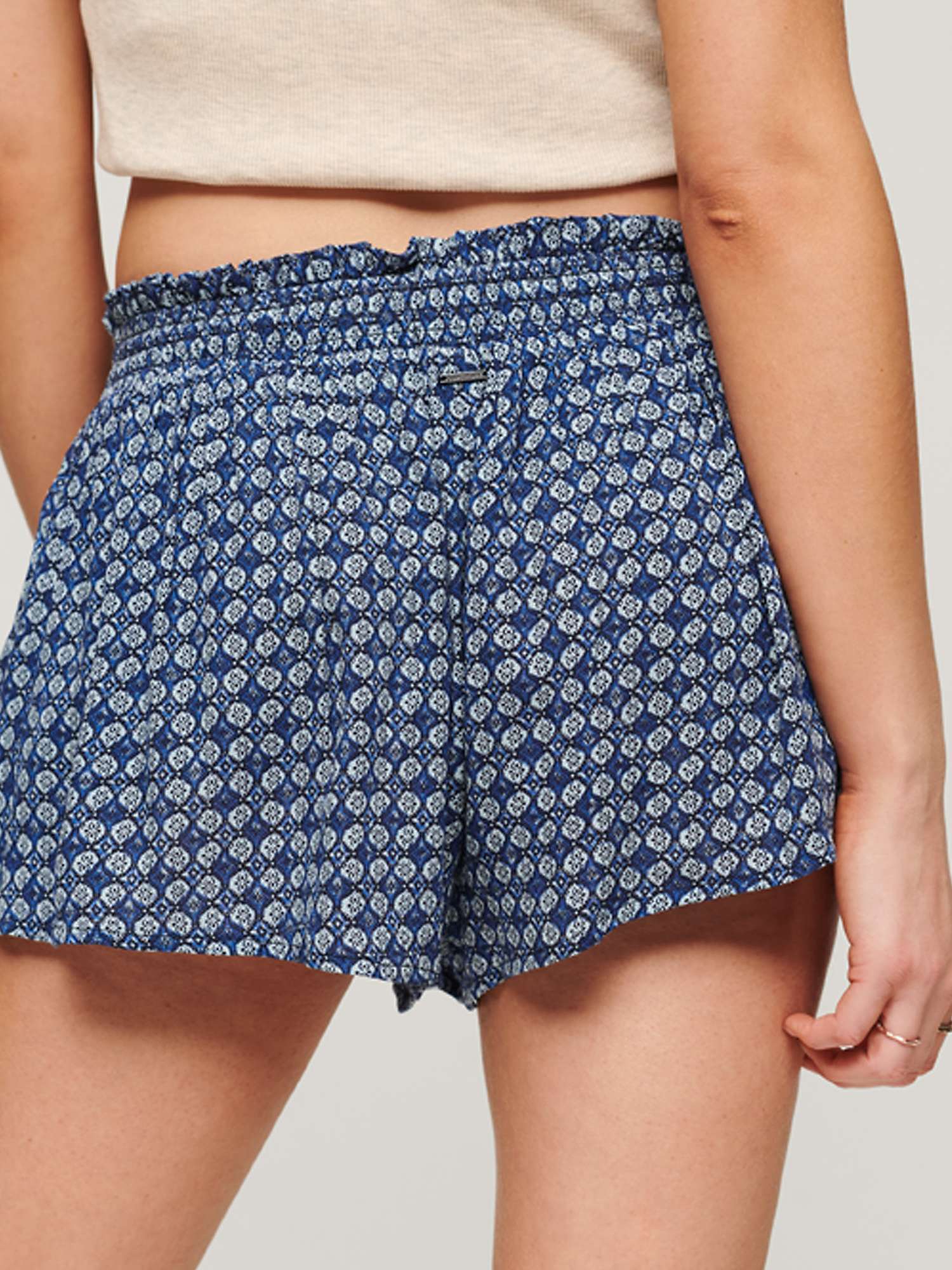 Buy Superdry Smocked Beach Shorts Online at johnlewis.com