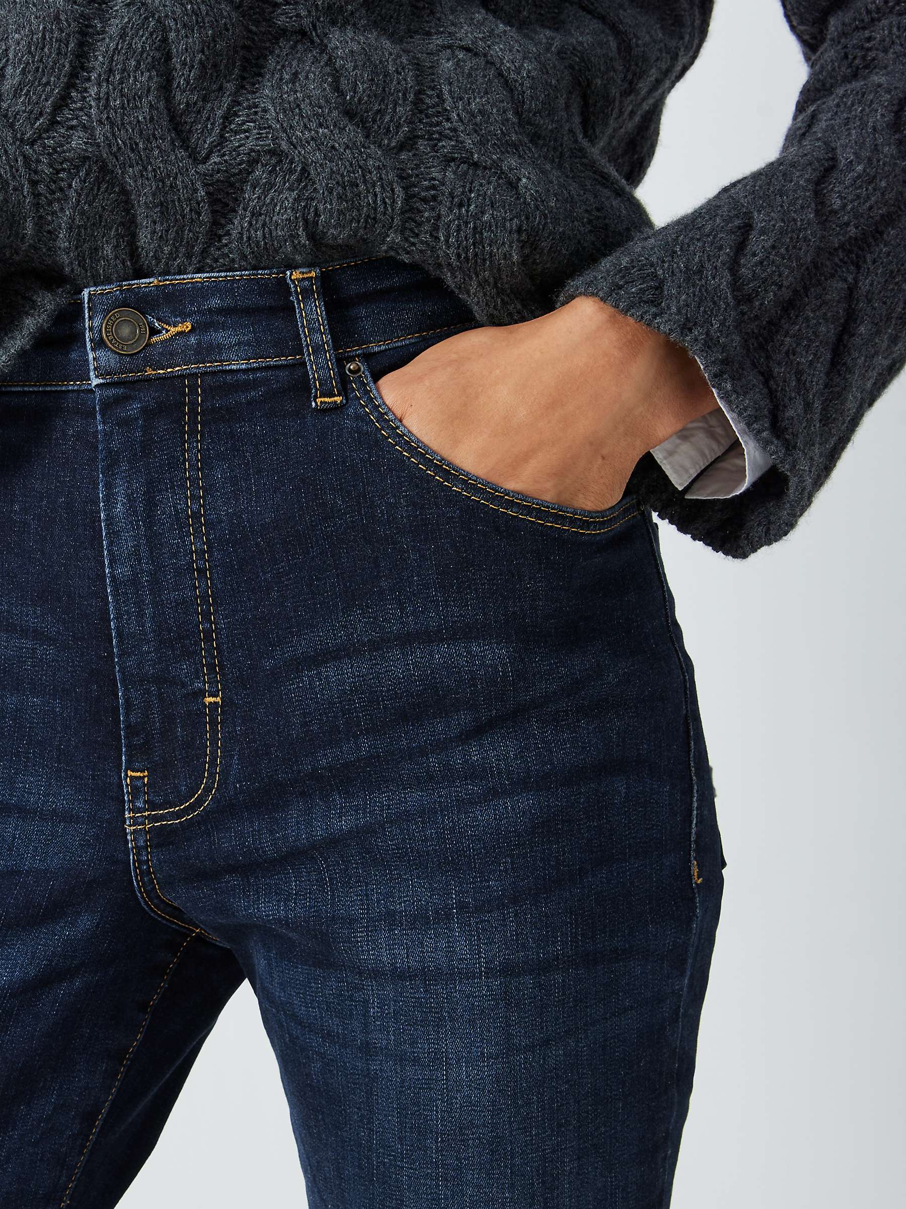 Buy John Lewis Premium Stretch Slim Leg Jeans Online at johnlewis.com