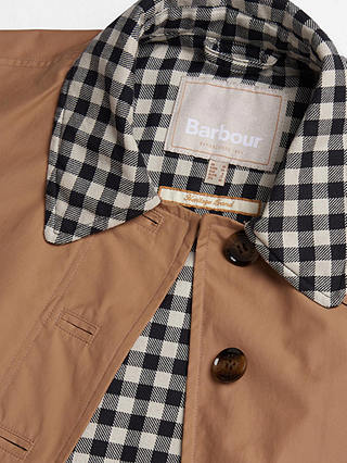 Barbour Tomorrow's Archive Lennoxlove Showerproof Trench Coat, Caramel