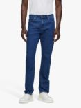 BOSS Maine3 Regular Fit Stretch Cotton Jeans, Bright Blue