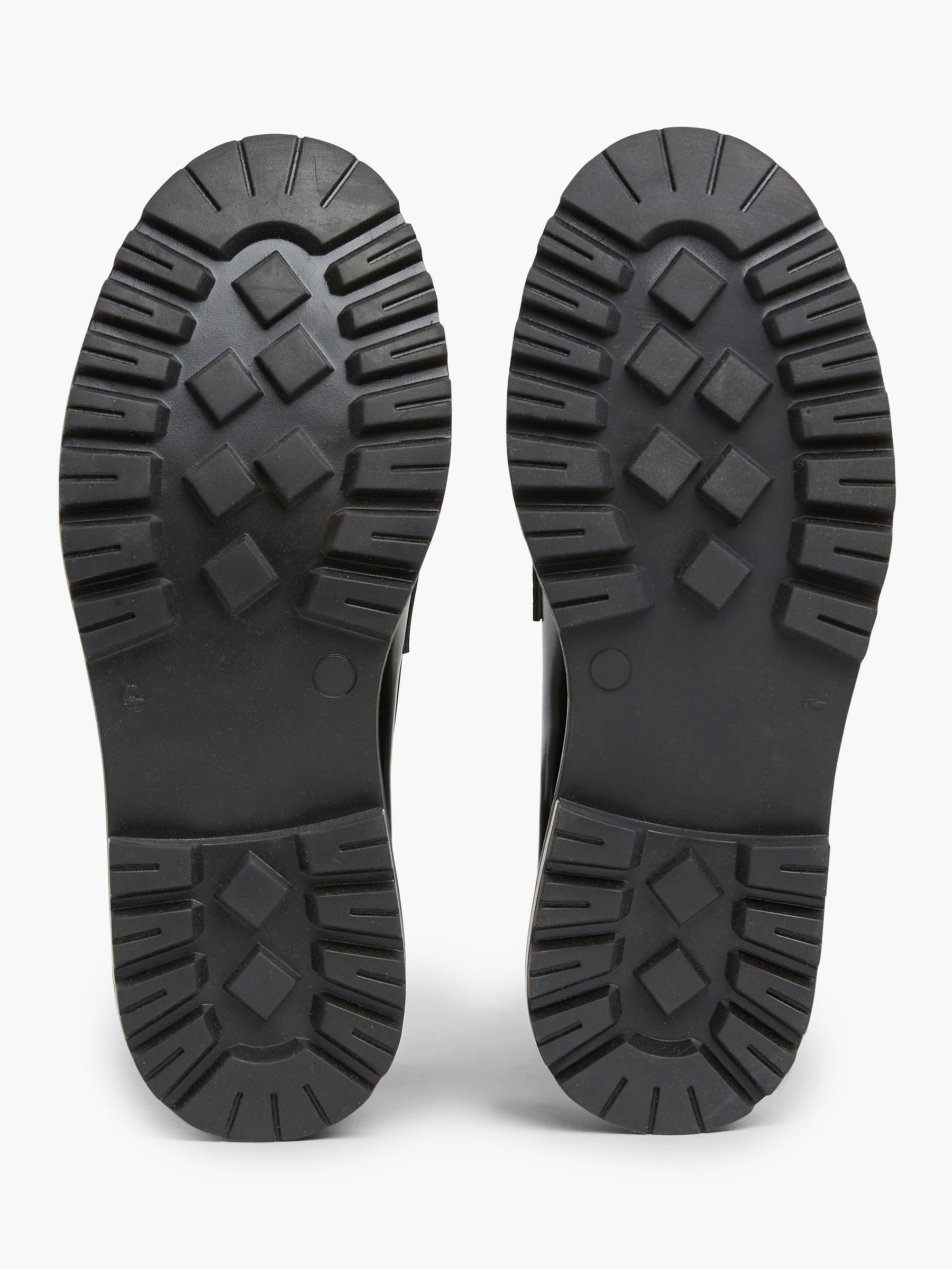 Buy Calvin Klein Kids' Chunky Loafer Shoes, Black Online at johnlewis.com
