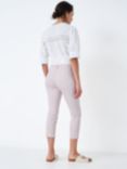 Crew Clothing Cropped Jeans, Light Pink