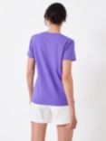 Crew Clothing Perfect V-Neck Slub T-Shirt, Lilac
