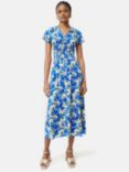 Jigsaw Mini Pansy Tea Dress, Blue