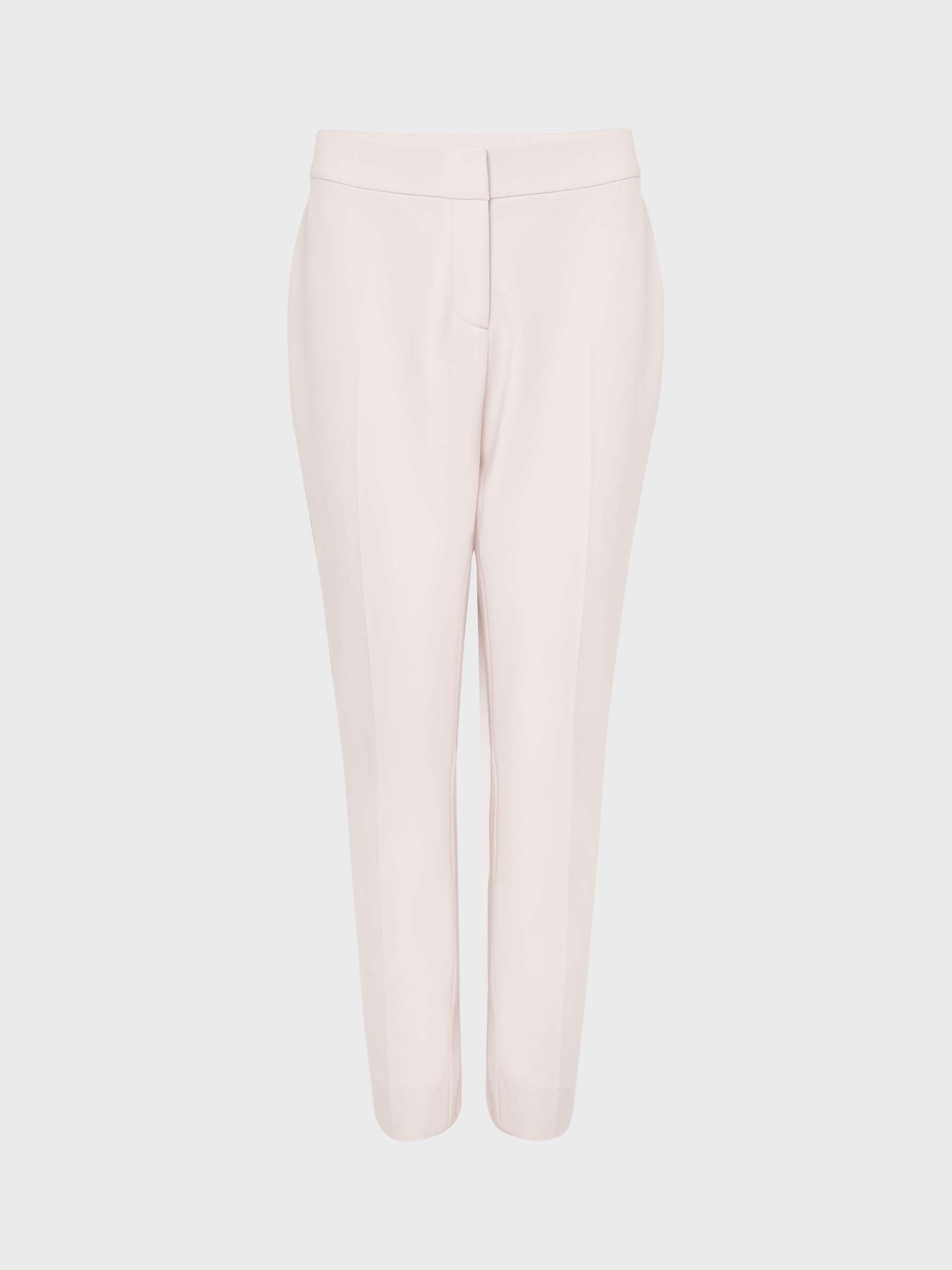 Buy Hobbs Petite Kaia Trousers, Pale Pink Online at johnlewis.com