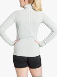 adidas Techfit COLD.RDY 1/4 Zip Long Sleeve Training Top, Wonder Silver