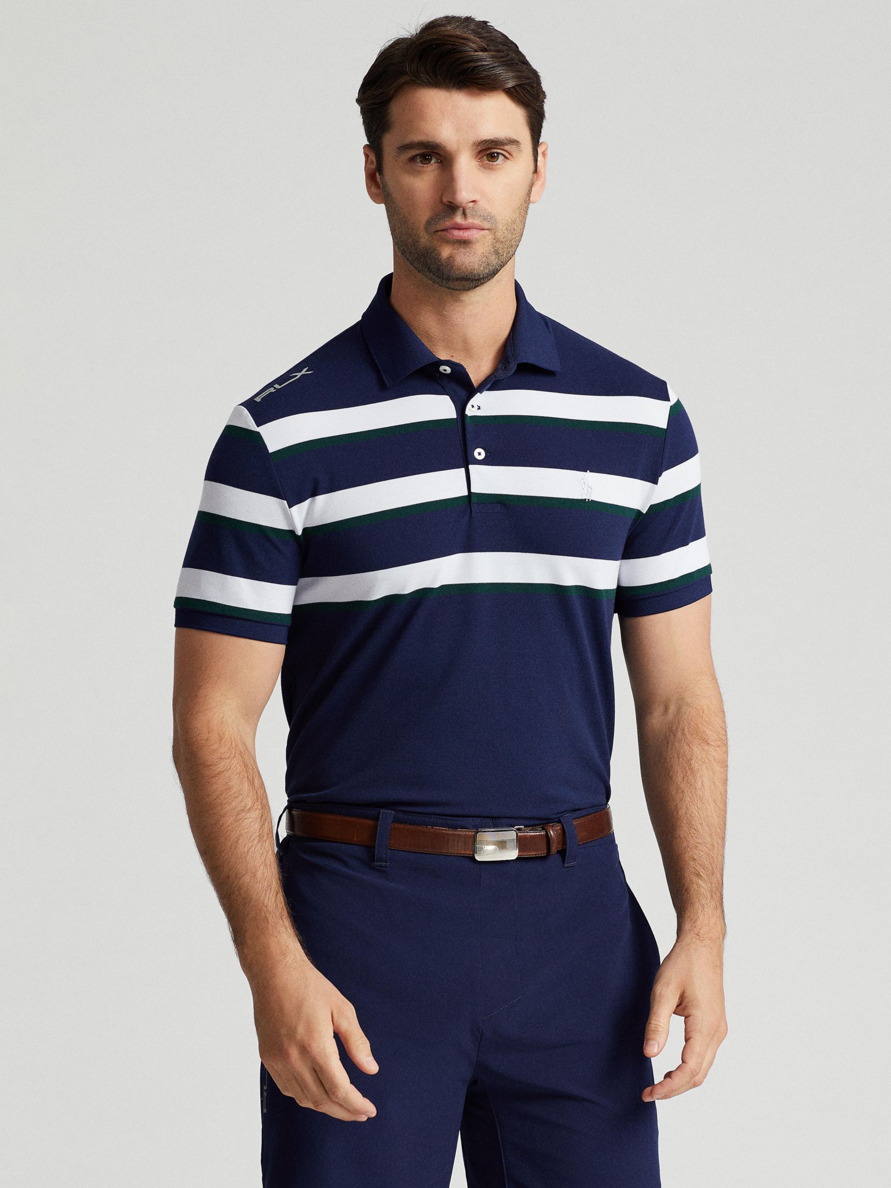 Polo Golf by Ralph Lauren Polo Shirt, French Navy at John Lewis