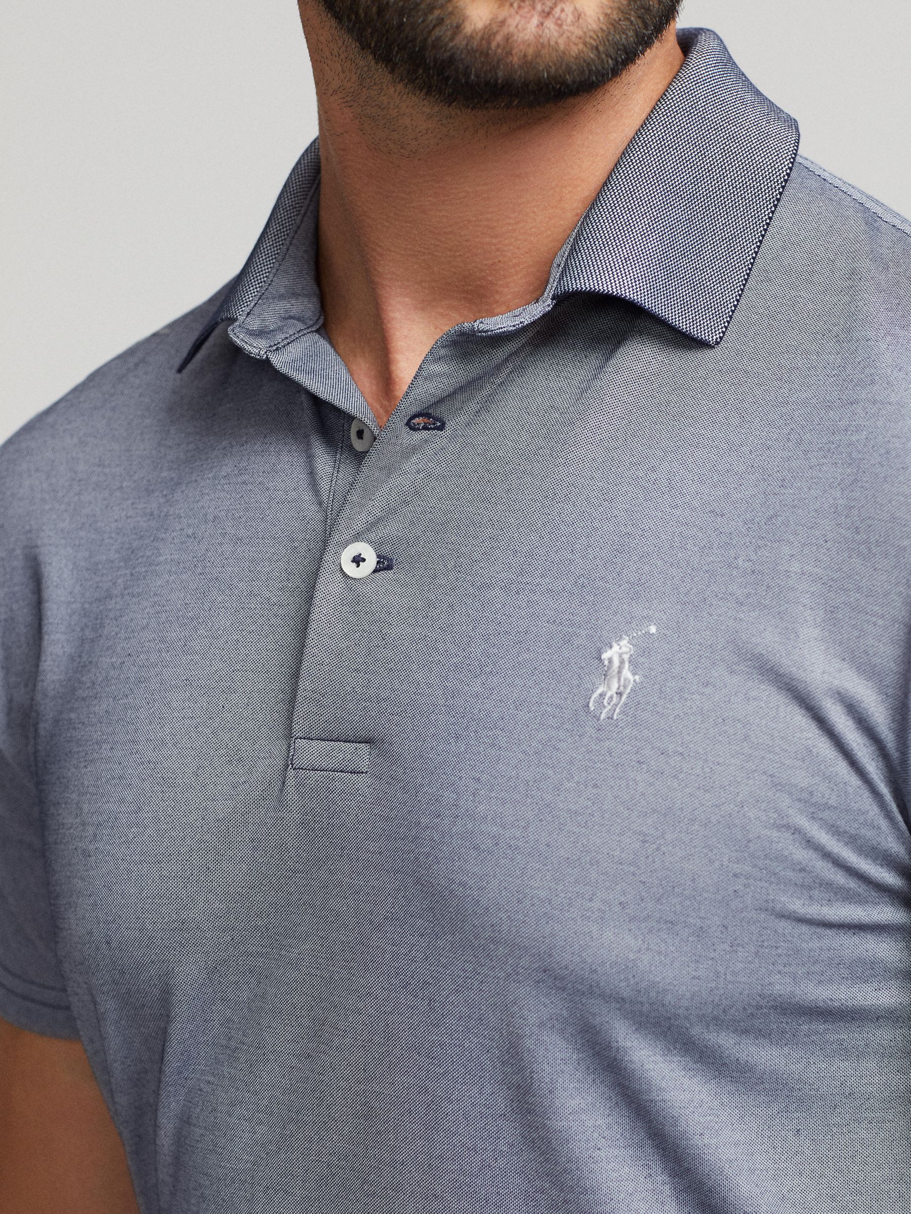 Polo Golf by Ralph Lauren Polo Shirt, French Navy at John Lewis