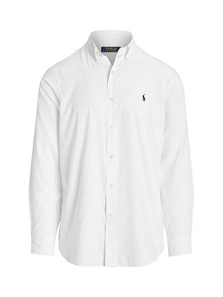 Polo Ralph Lauren Long Sleeve Classic Fit Performance Twill Shirt, White