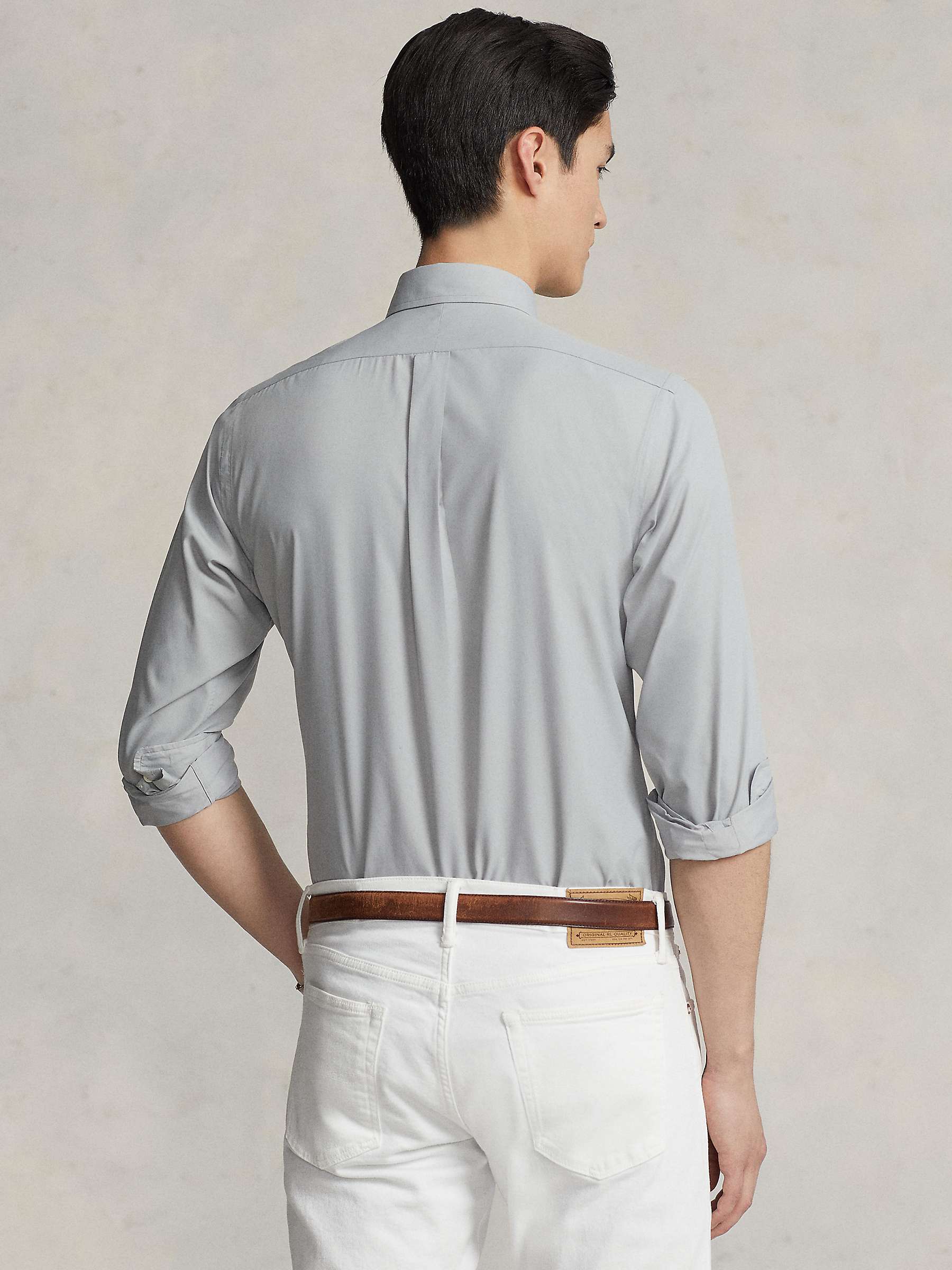 Polo Ralph Lauren Long Sleeve Classic Fit Performance Twill Shirt, Soft ...