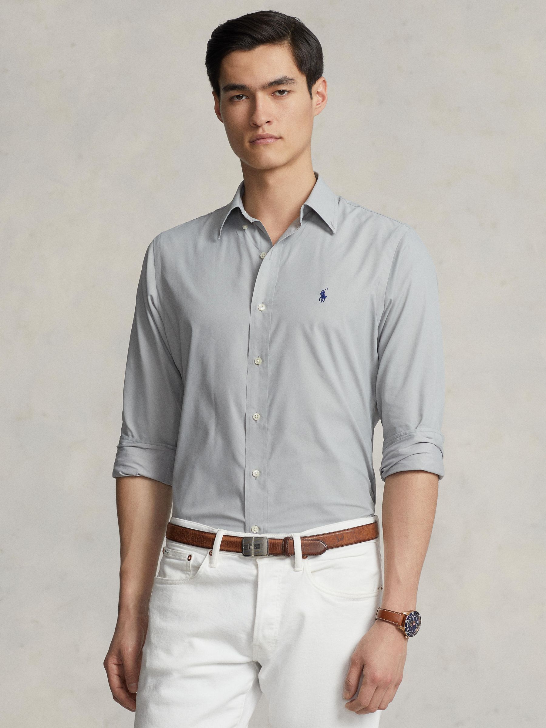 Buy Polo Ralph Lauren Long Sleeve Classic Fit Performance Twill Shirt Online at johnlewis.com