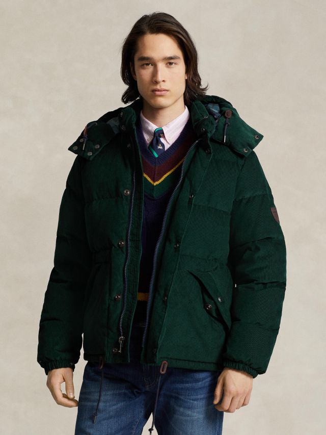 Ralph lauren sale green puffer coat