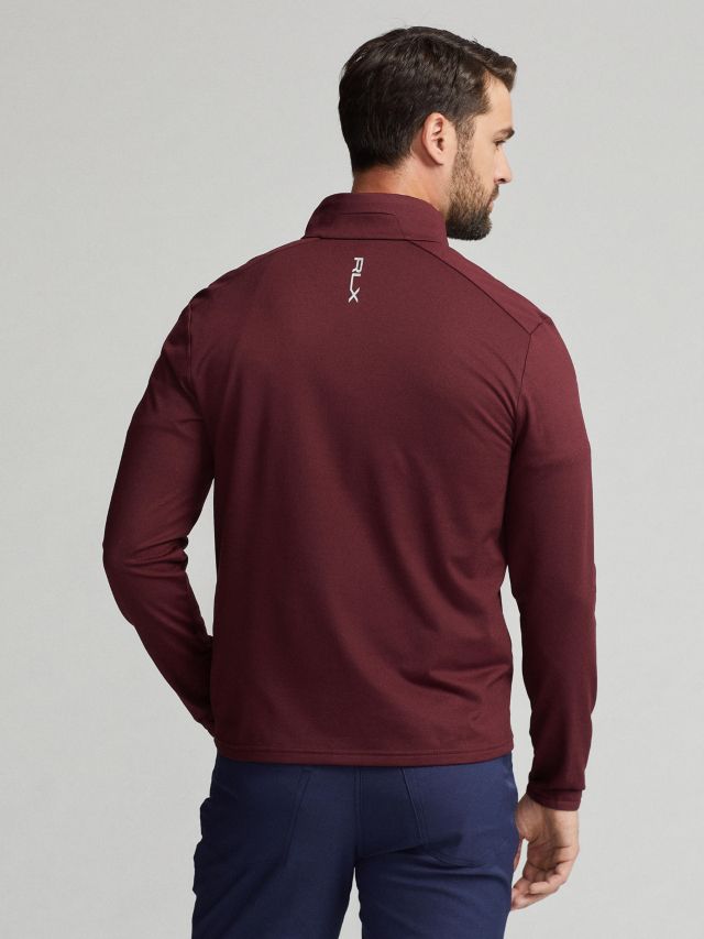 Rlx long sale sleeve polo