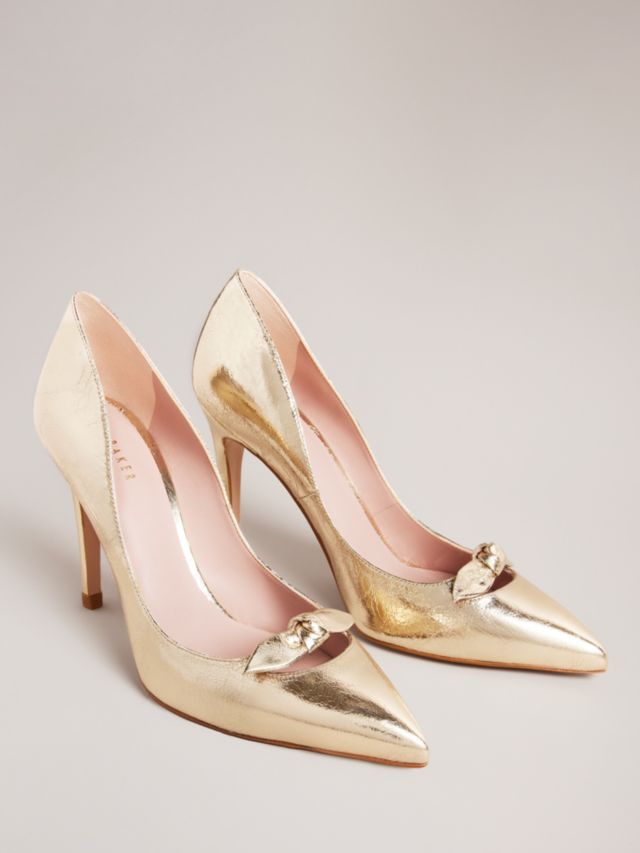 Rose gold cheap shoes ted baker