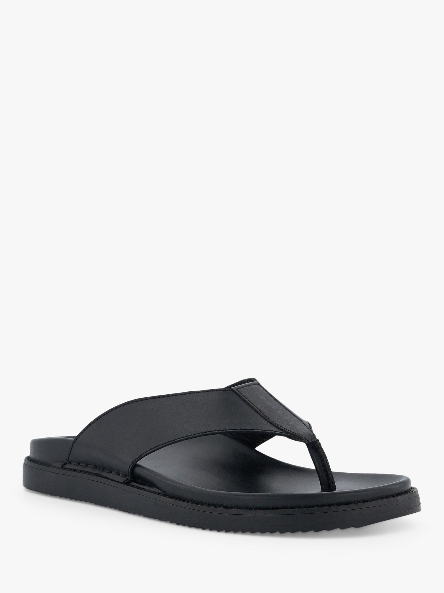 Dune Iddolise Leather Toe Post Sandals