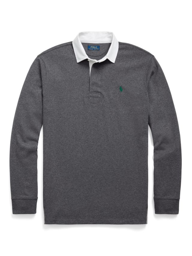 Polo Ralph Lauren Rugby Shirt, Barclay Heather, S