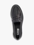 Dune Gild Leather Cleated Penny Loafer