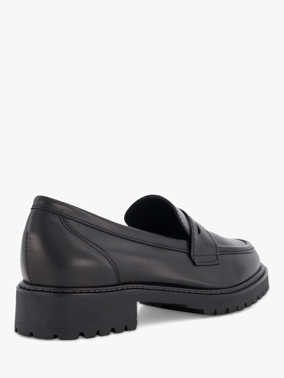 Buy Dune Gild Leather Cleated Penny Loafer Online at johnlewis.com