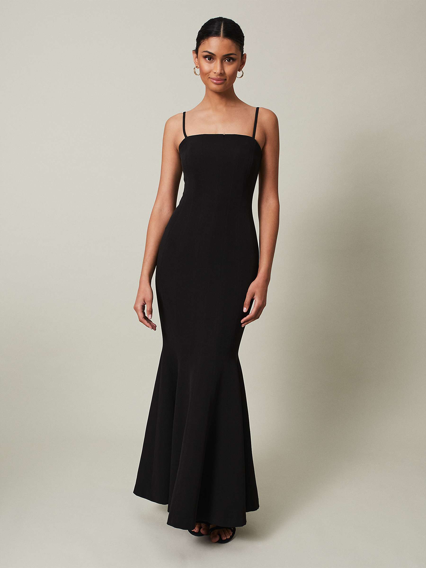 Buy Phase Eight Freesia Maxi Dress, Black Online at johnlewis.com