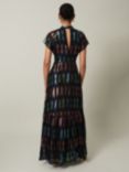Phase Eight Letitia Jacquard Maxi Dress, Multi, Multi