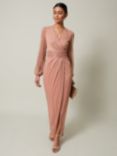 Phase Eight Brielle Wrap Dress, Pink