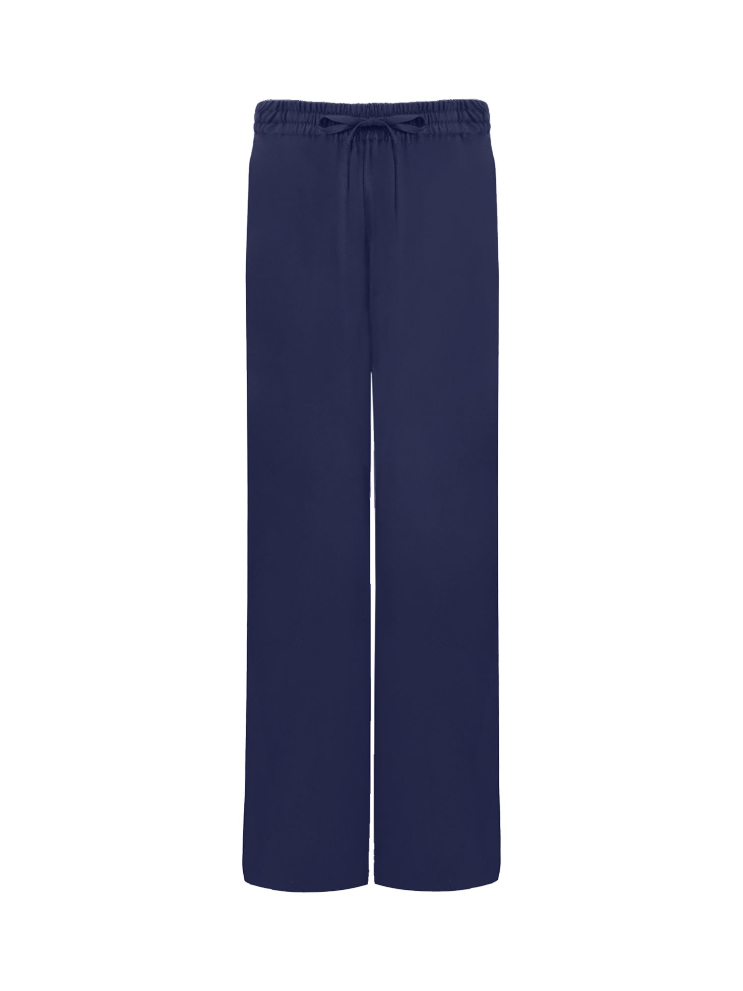 Ro&Zo Pull On Wide Leg Trousers, Navy at John Lewis & Partners