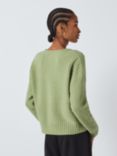 John Lewis Soft Rib Detail Crew Neck Jumper