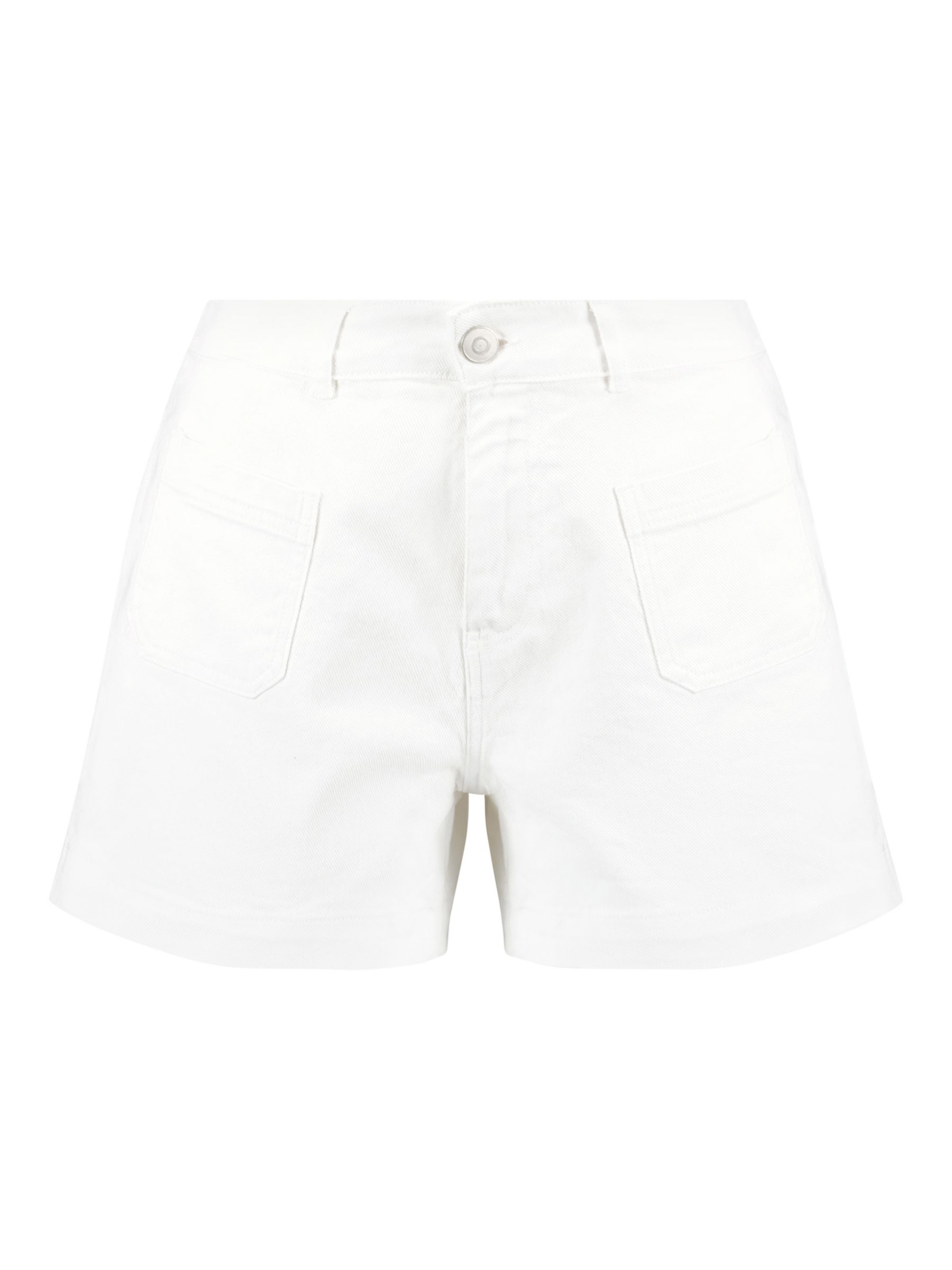 Baukjen Caitlin Organic Cotton Shorts, Soft White