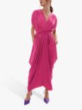 James Lakeland Batwing Pleated Maxi Dress