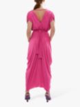 James Lakeland Batwing Pleated Maxi Dress