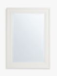 John Lewis Cambridge Rectangular Wood Frame Wall Mirror, Heritage Cream