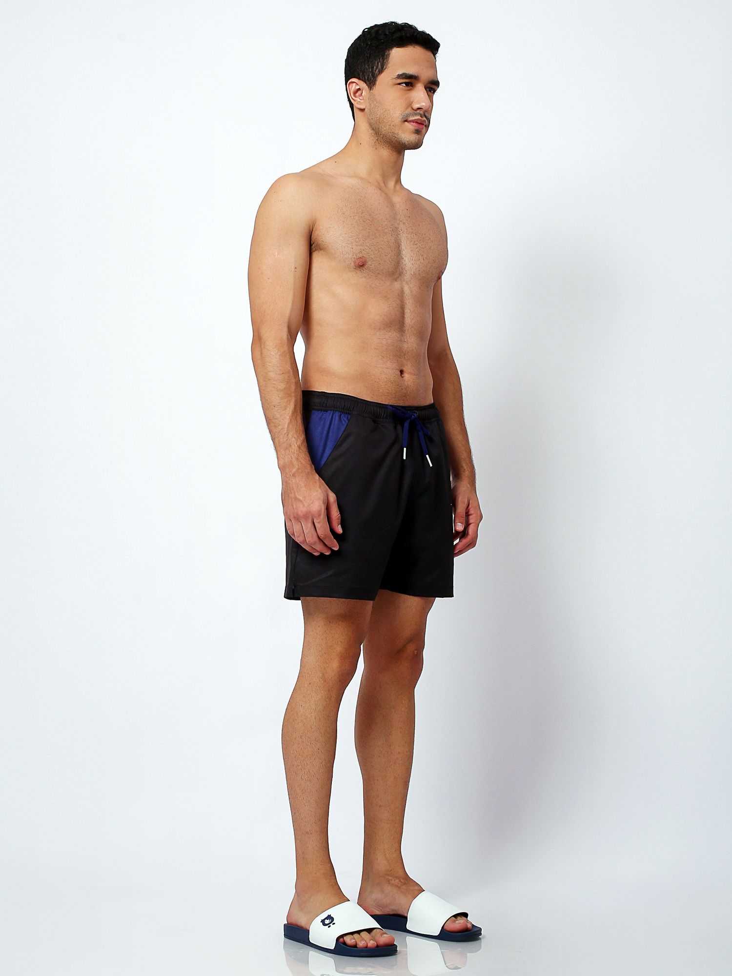 Buy Randy Cow Swim Shorts with Waterproof Pocket, Charcoal Online at johnlewis.com