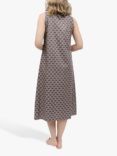 Cyberjammies Lana Geometric Sleeveless Nightdress, Brown